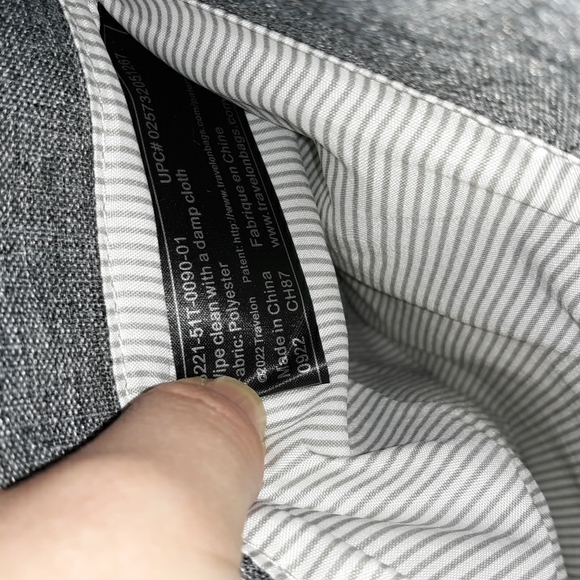 Travelon Anti-Theft Boho N/S Crossbody-Heather Gray 2022 - Picture 12 of 14